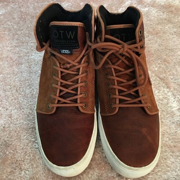 Vans OTW Collection! Distressed leather & Suede - Picture 4 of 7